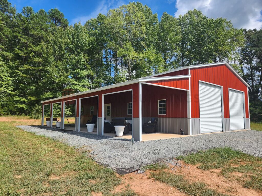 Metal Building Home