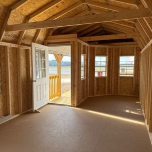 La Grange #18: 12 X 28 Deluxe Playhouse Lofted Barn Building Image