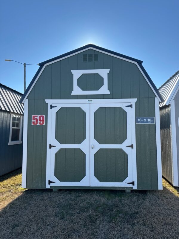 Princeton #59: 10 X 16 Lofted Barn Front Image