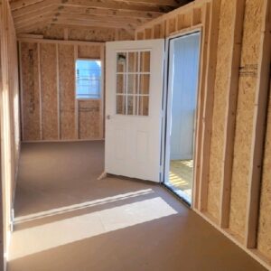 La Grange #21: 12 X 28 Center Porch Utility Building Image