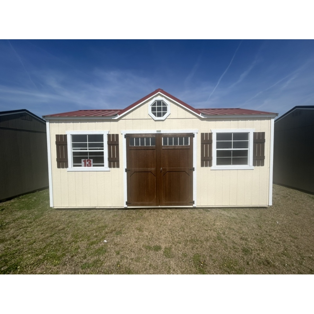 La Grange #13: 10 X 20 Utility Shed Gable Dormer Front Image