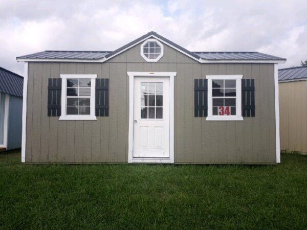 Dunn #34: 10 X 20 Utility Shed Gable Dormer Front Image