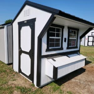 Dunn #33: 6 X 8 Chicken Coop Front Image