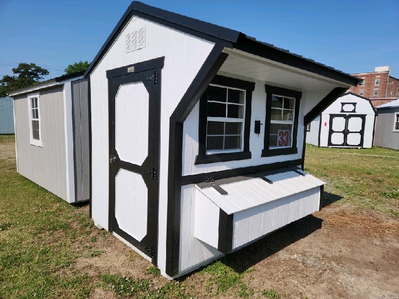 Dunn #33: 6 X 8 Chicken Coop Front Image