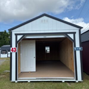 Princeton #43: 12 X 28 Utility Garage Front Image