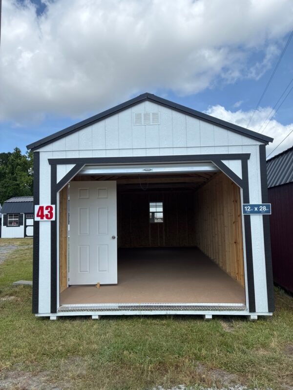 Princeton #43: 12 X 28 Utility Garage Front Image
