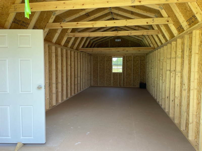Princeton #12: 12 X 28 Lofted Barn Garage Building Image