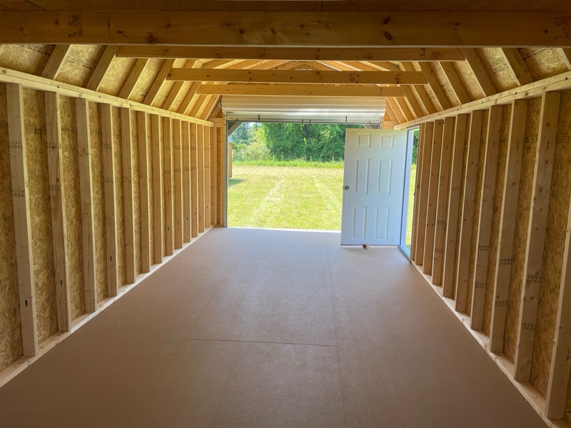 Princeton #12: 12 X 28 Lofted Barn Garage Building Image