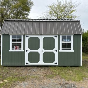 Princeton #REPO 1: 10 X 16 Side Lofted Barn Front Image