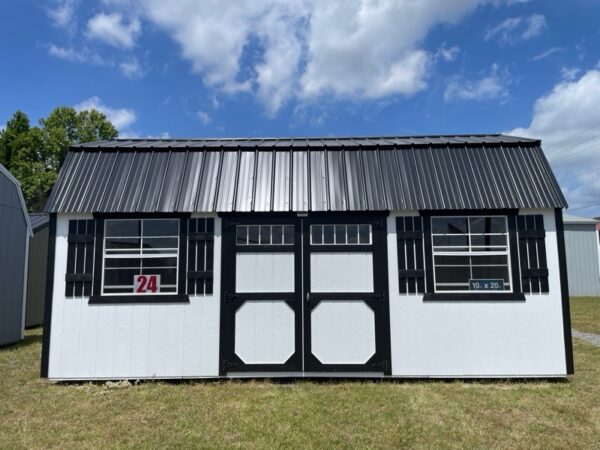 Princeton #24: 10 X 20 Side Lofted Barn Front Image