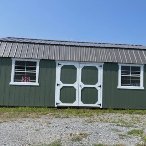 Princeton #28: 12 X 24 Side Lofted Barn Front Image