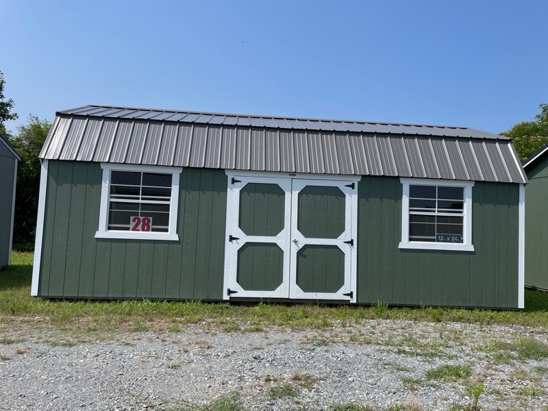 Princeton #28: 12 X 24 Side Lofted Barn