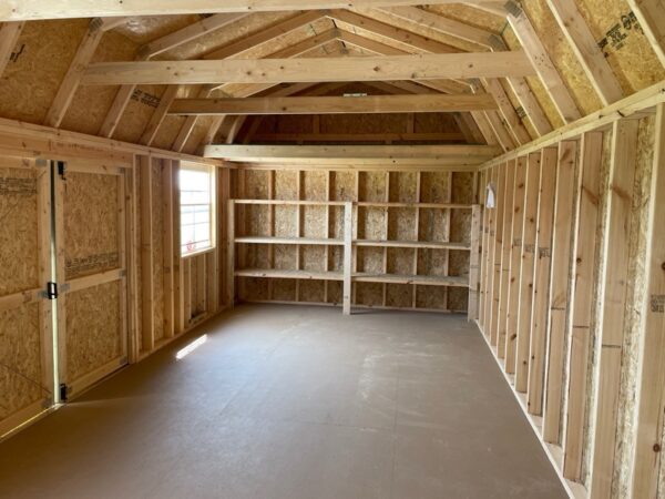 Princeton #28: 12 X 24 Side Lofted Barn Building Image