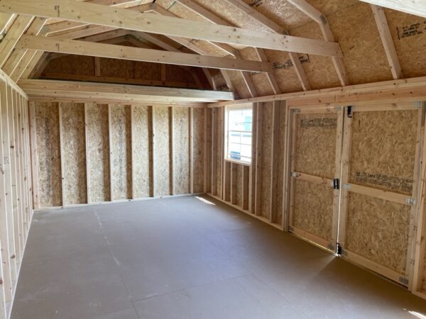 Princeton #28: 12 X 24 Side Lofted Barn Building Image