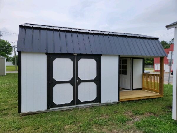 Dunn #37: 10 X 20 Side Porch Lofted Barn Front Image