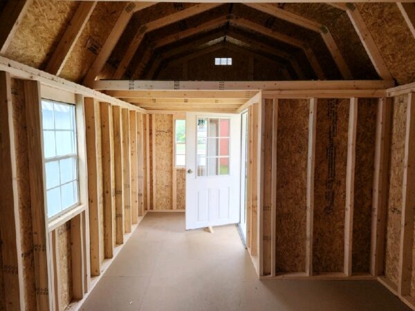 Dunn #37: 10 X 20 Side Porch Lofted Barn Building Image