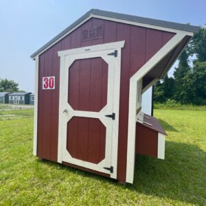 Princeton #30: 6 X 8 Chicken Coop Front Image