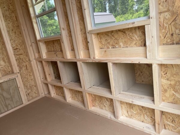 Princeton #30: 6 X 8 Chicken Coop Building Image