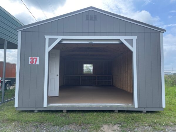 Princeton #37: 16 X 28 Utility Garage Front Image