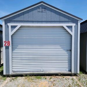 Dunn #28: 12 X 28 Utility Garage Front Image
