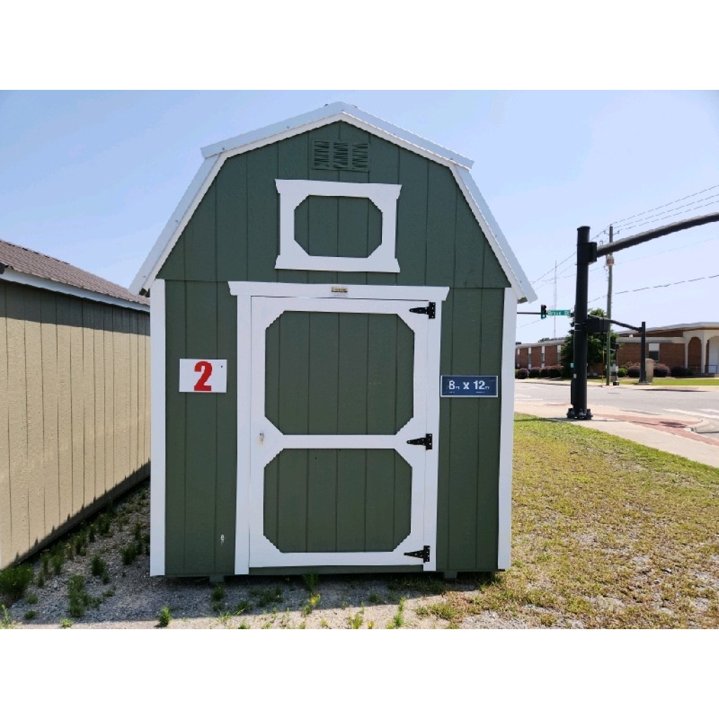 Dunn #2: 8 X 12 Lofted Barn Front Image