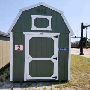 Dunn #2: 8 X 12 Lofted Barn Front Image