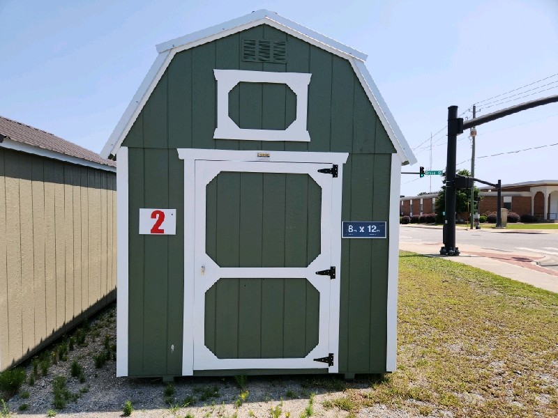 Dunn #2: 8 X 12 Lofted Barn Front Image