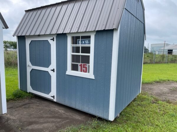Princeton #15: 8 X 12 Side Lofted Barn Front Image
