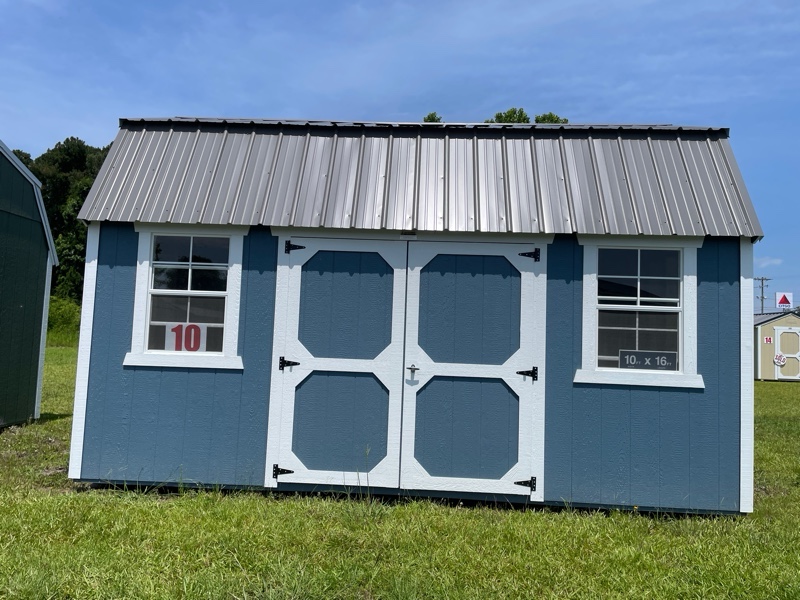 Princeton #10: 10 X 16 Side Lofted Barn Front Image