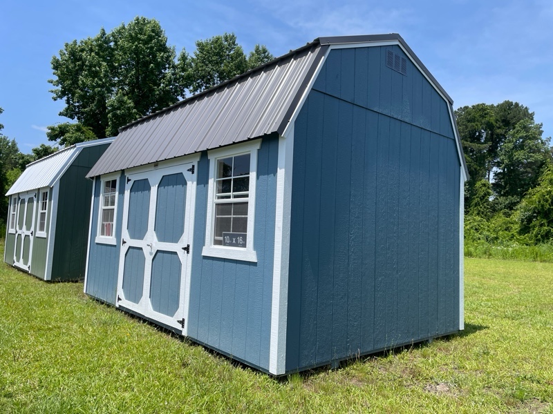 Princeton #10: 10 X 16 Side Lofted Barn Building Image