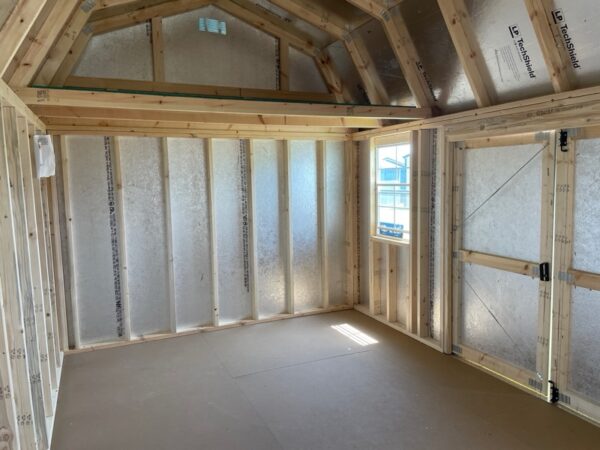 Princeton #10: 10 X 16 Side Lofted Barn Building Image