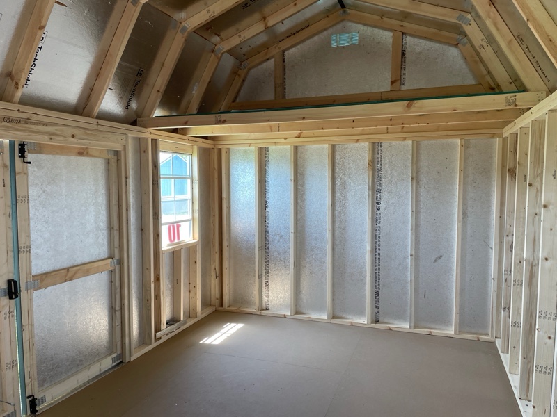 Princeton #10: 10 X 16 Side Lofted Barn Building Image