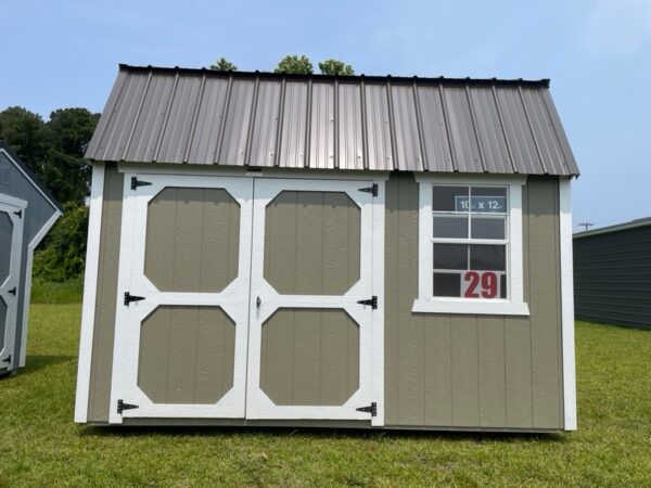 Princeton #29: 10 X 12 Side Lofted Barn Front Image