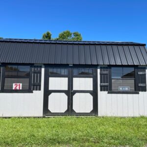 Princeton #21: 10 X 20 Side Lofted Barn Front Image