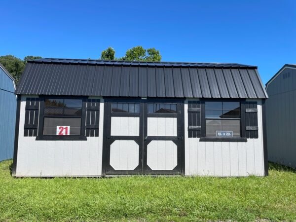 Princeton #21: 10 X 20 Side Lofted Barn Front Image