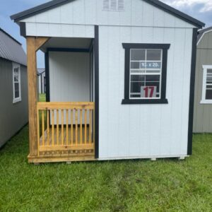 Princeton #17: 10 X 20 Side Porch Utility Front Image