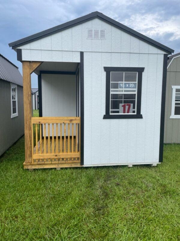Princeton #17: 10 X 20 Side Porch Utility Front Image