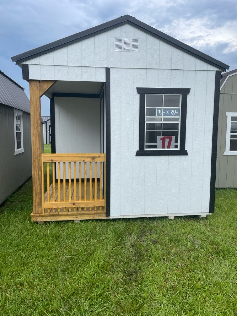 Princeton #17: 10 X 20 Side Porch Utility Front Image