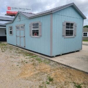 La Grange #10: 12 X 28 Utility Shed Gable Dormer Building Image