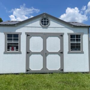 Princeton #8: 10 X 16 Utility Shed Gable Dormer Front Image