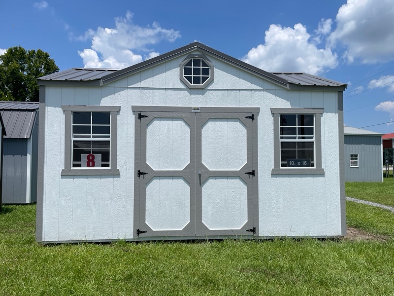 Princeton #8: 10 X 16 Utility Shed Gable Dormer Front Image