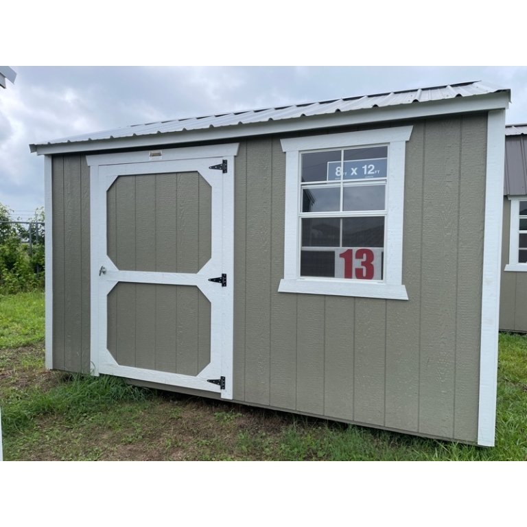 Princeton #13: 8 X 12 Side Utility Front Image