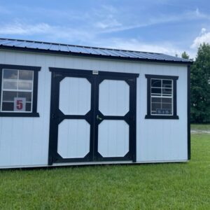 Princeton #5: 10 X 16 Side Utility with Extra Height Front Image