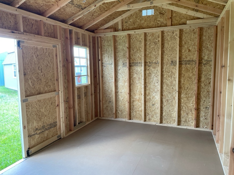Princeton #5: 10 X 16 Side Utility with Extra Height Building Image