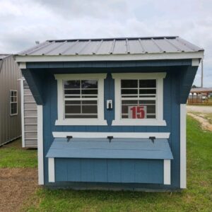 La Grange #15: 6 X 8 Chicken Coop Front Image