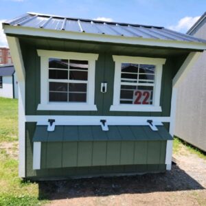 Dunn #22: 6 X 8 Chicken Coop Front Image