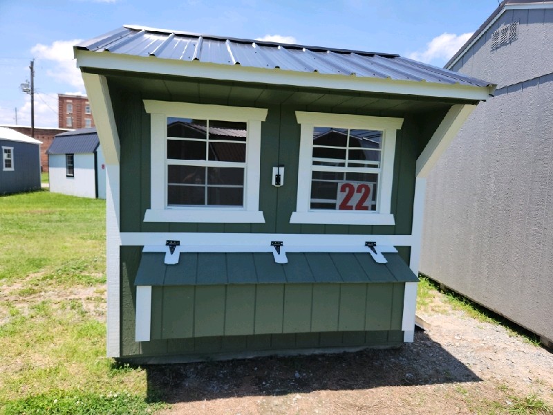 Dunn #22: 6 X 8 Chicken Coop Front Image