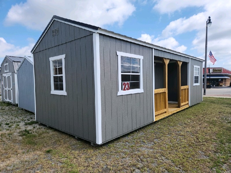 Dunn #23: 12 X 28 Center Porch Utility Building Image