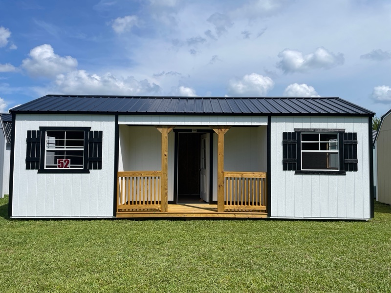 Princeton #52: 12 X 28 Center Porch Utility