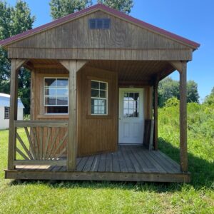 Princeton #REPO 1: 12 X 24 Deluxe Playhouse Utility Front Image